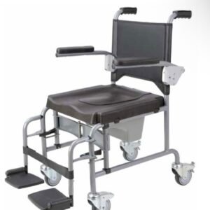 Small wheeled toilet chair